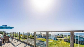 Panoramic Ocean Views With 3 King Beds, 2 Units, Firepit And Fireplace!